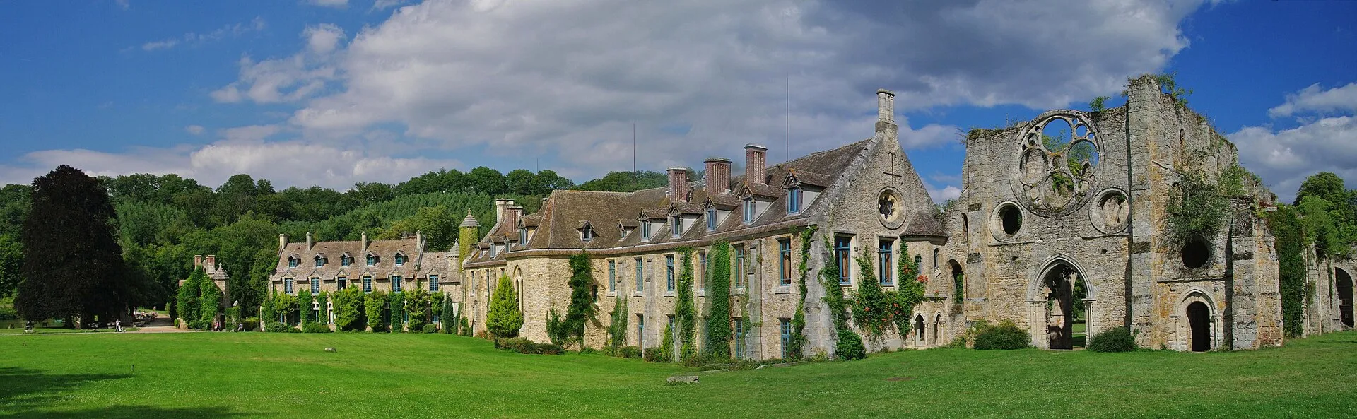 Paysage vallonné de la vallée de Chevreuse